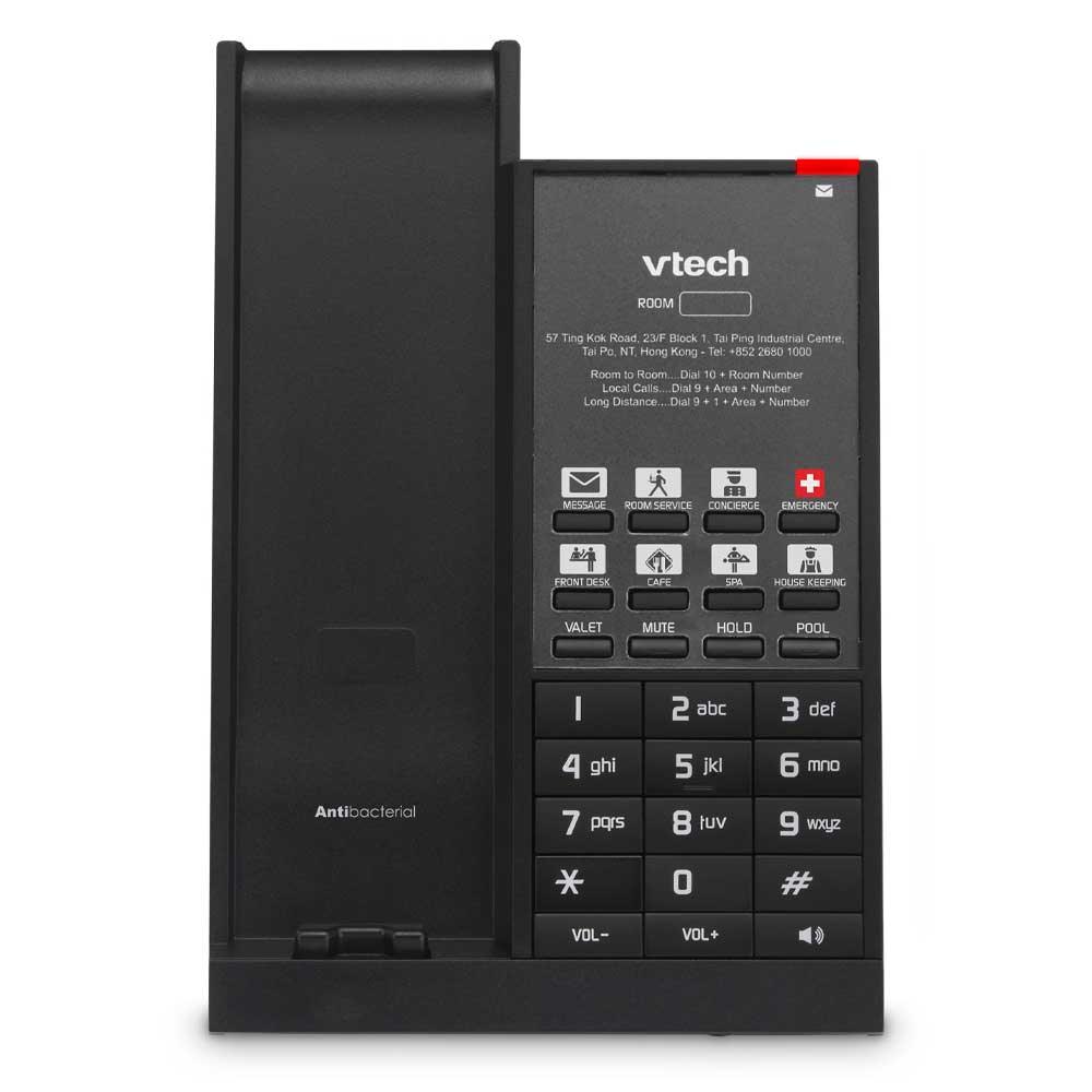 VTech Hospitality NG-S3211W Silver and Black - 80-H0FE-00-000 SIP Hotel Phone