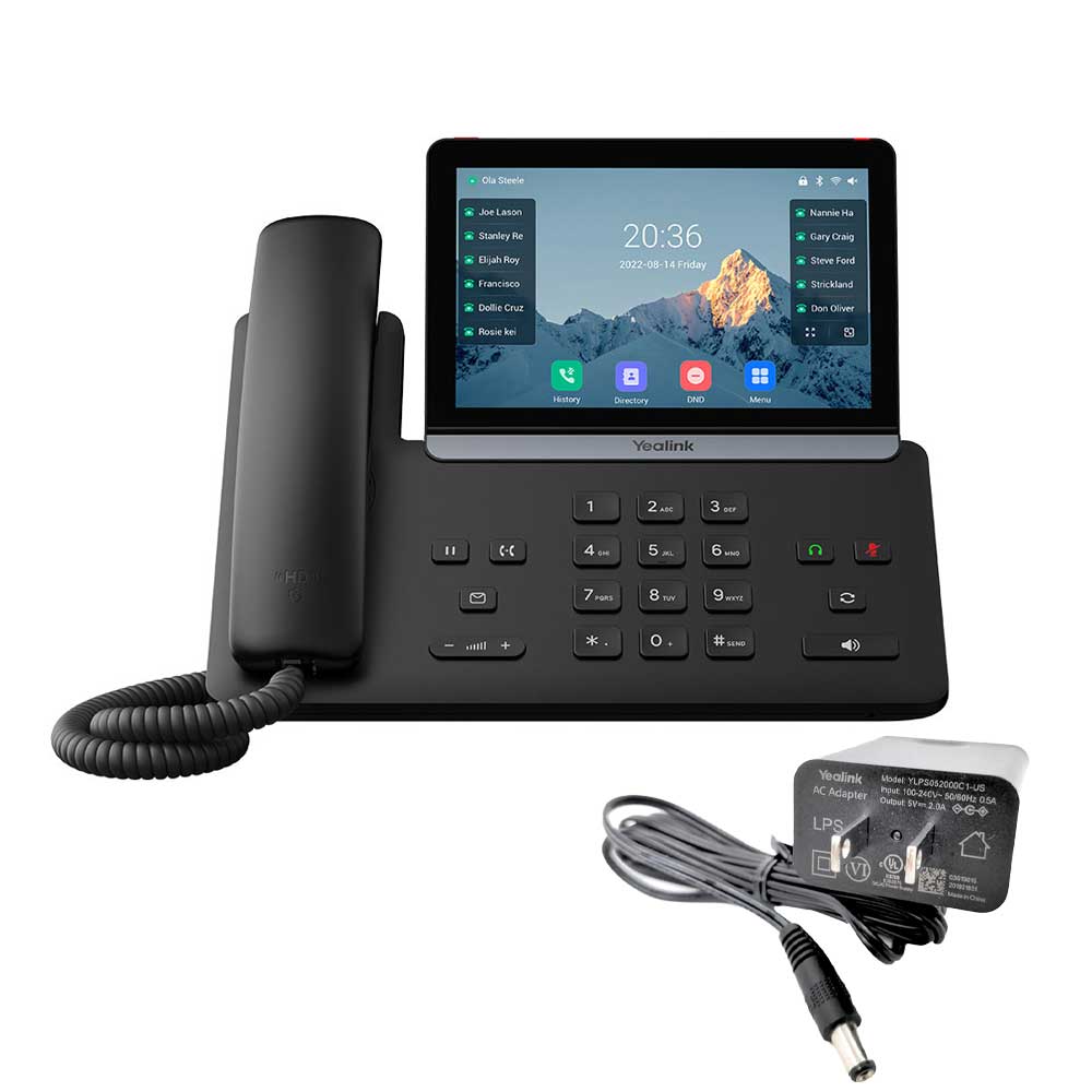 Yealink SIP-T87W-PSU - 1301227 IP Phone with PSU