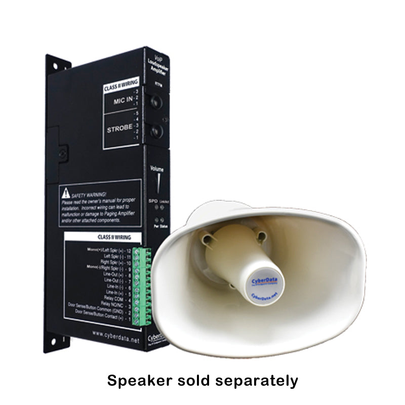 CyberData 011324 SIP Paging Amplifier