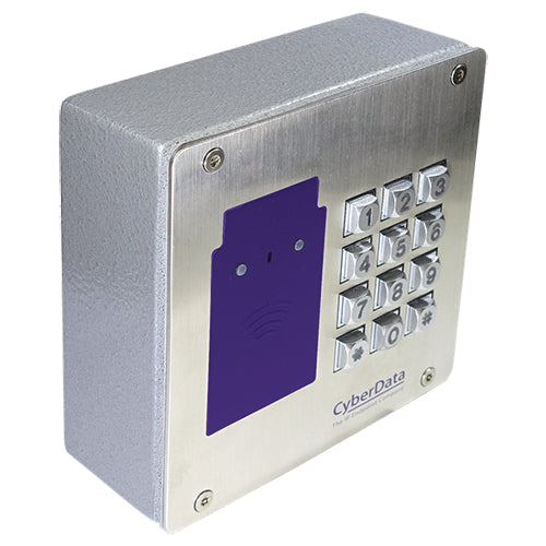 CyberData 011426 RFID and Keypad Secure Access Control Endpoint